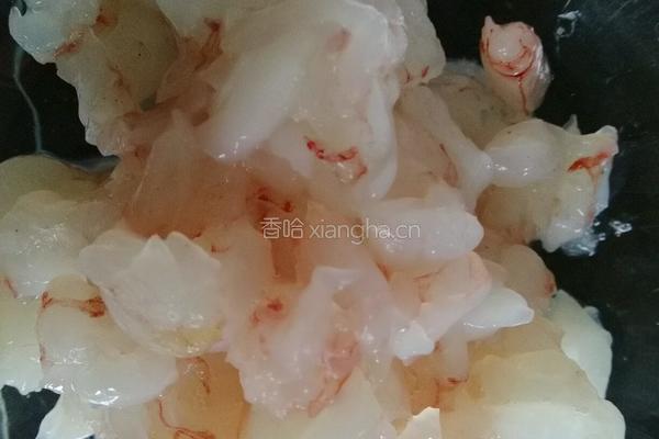鲜虾韭菜鸡蛋饺子馅的做法图解12