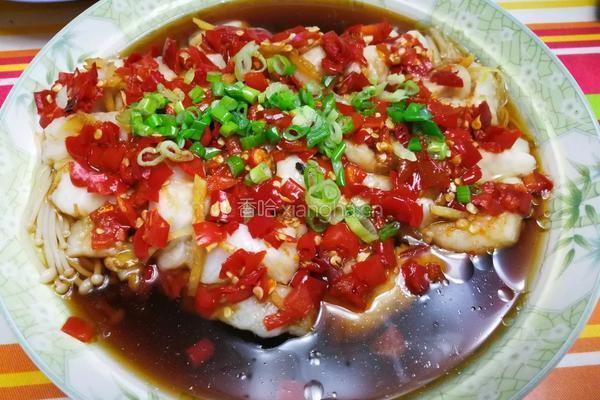 金针菇蒸龙利鱼的做法图解8