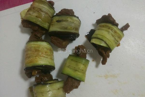 凉拌牛肉茄子的做法图解13