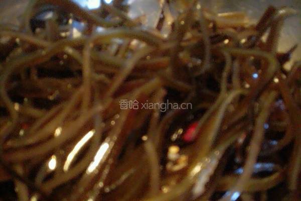 凉拌海带丝的做法图解3
