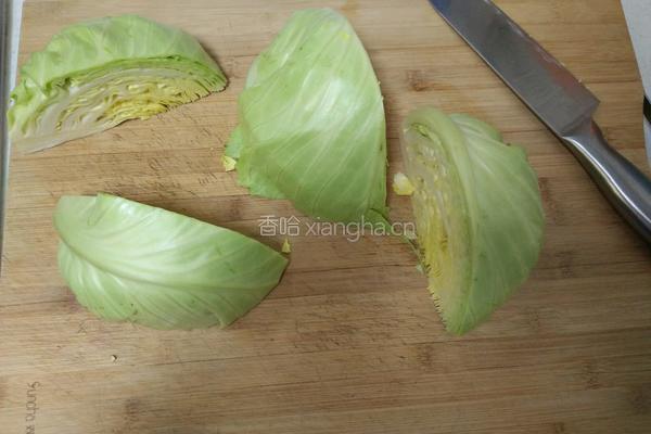 凉拌卷心菜的做法图解2