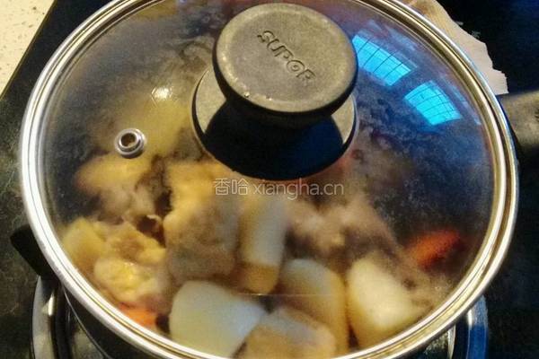 羊汤滋补炖菜的做法图解13