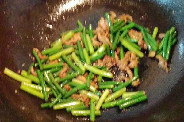 蒜苗藤椒油小炒肉的做法图解6