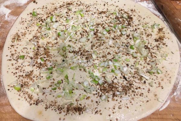 葱香花椒饼的做法图解1