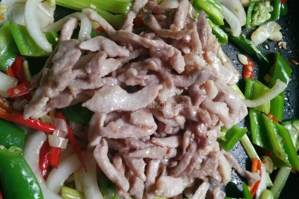 尖椒肉丝的做法图解6