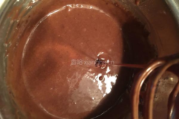 可可戚风蛋糕（六寸）的做法图解4