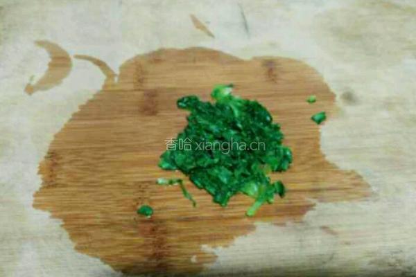 香茹鸡蛋羹的做法图解2
