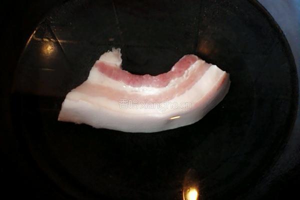 蒜苗回锅肉的做法图解4
