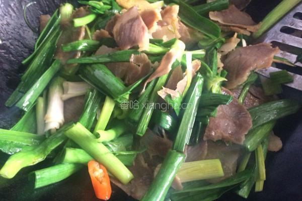 腌肉炒大蒜的做法图解10