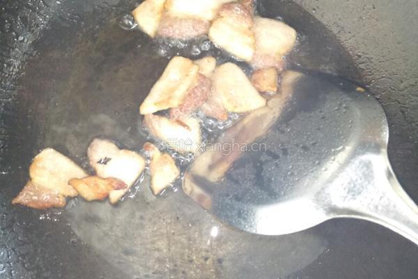 菜椒茄子炒肉片的做法图解5