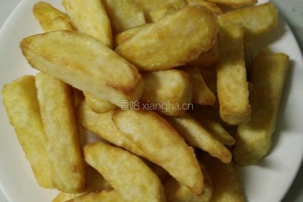 玉米甜薯条的做法图解8