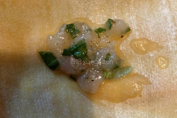 虾仁小馄饨的做法图解3