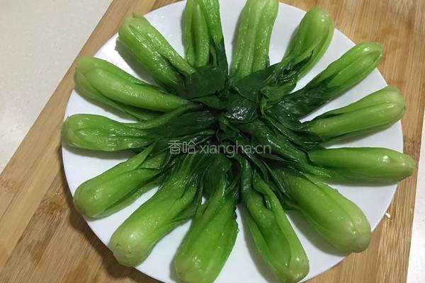 蒜香青菜的做法图解3