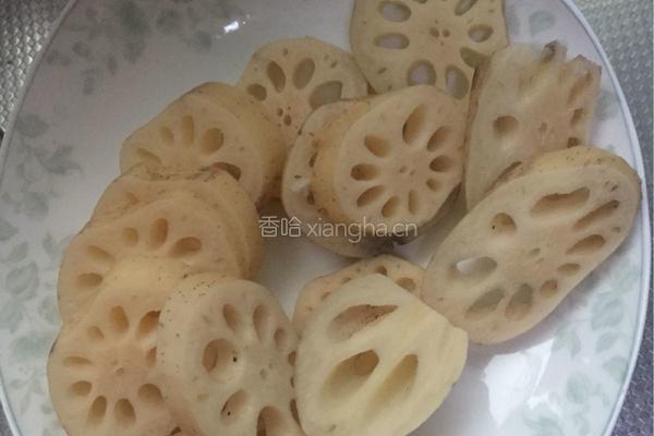 煎藕盒的做法图解1