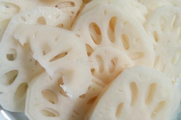 凉拌莲藕的做法图解2