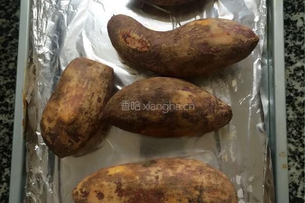 烤箱烤红薯的做法图解4