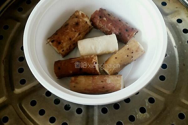 淮山牛奶的做法图解2
