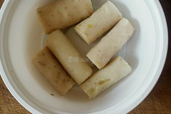淮山牛奶的做法图解3