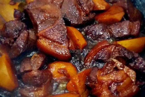 茨菰红烧肉的做法图解7