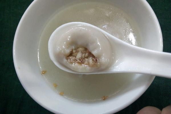 花生馅汤圆的做法图解14