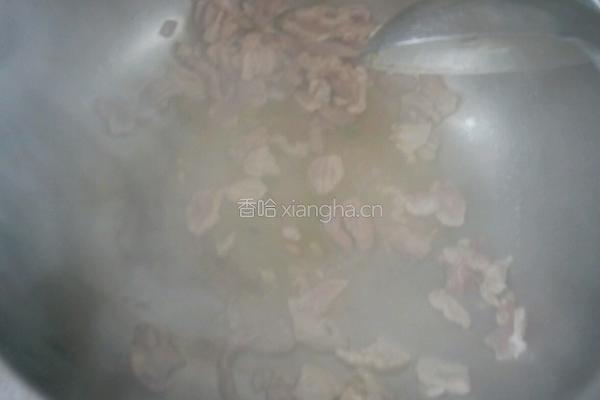 小蘑菇炒肉的做法图解5