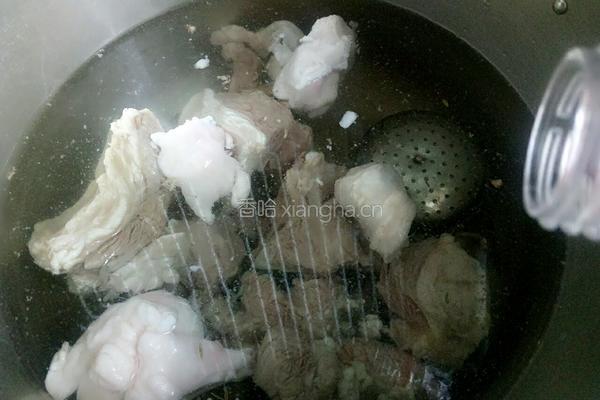 羊肉萝卜汤的做法图解5
