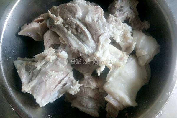 羊肉萝卜汤的做法图解4