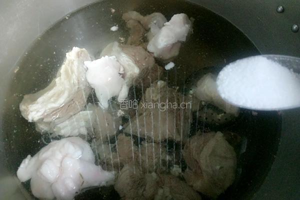 羊肉萝卜汤的做法图解6
