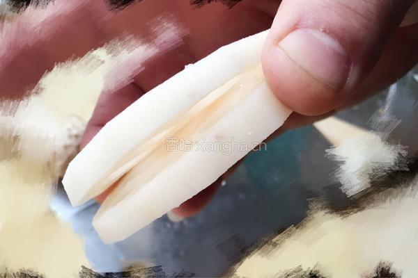 炸藕夹的做法图解2