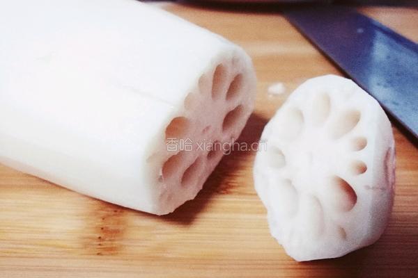 蜜汁糯米藕的做法图解1