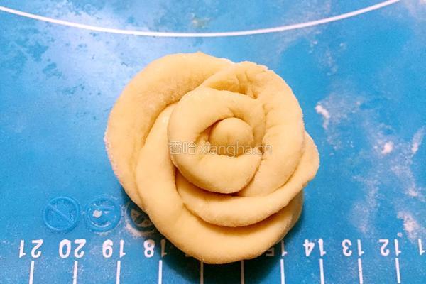 玫瑰花面包的做法图解16