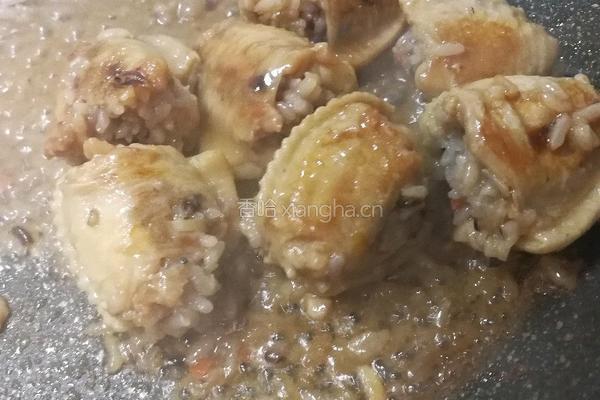 鸡翅肉汁包饭的做法图解9
