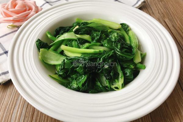 清炒菜心的做法图解7
