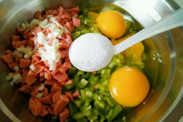 辣椒鸡蛋（孜然味）的做法图解6