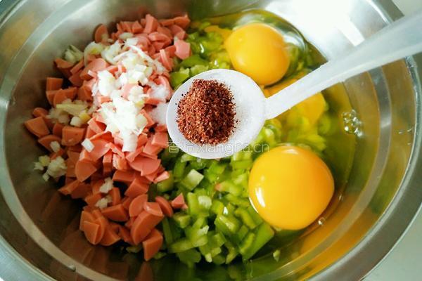 辣椒鸡蛋（孜然味）的做法图解7