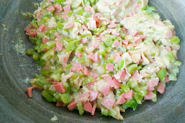 辣椒鸡蛋（孜然味）的做法图解12