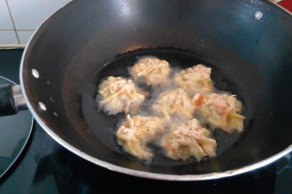 土豆丝丸子的做法图解5
