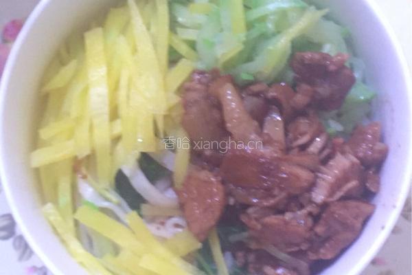 肉浇面（简单版）的做法图解12