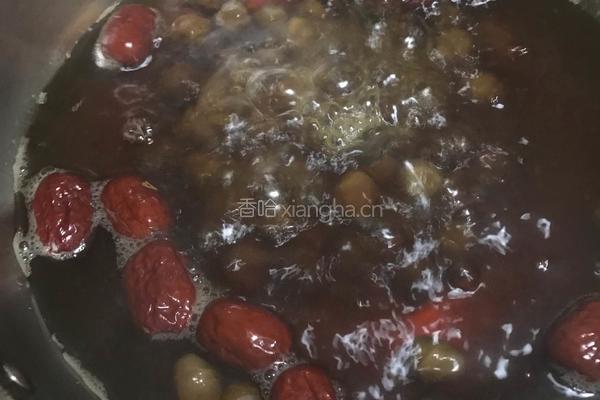 红枣桂圆汤的做法图解4
