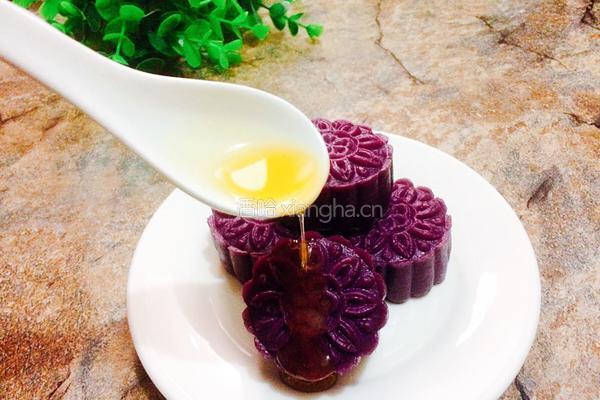 紫薯饼的做法图解9