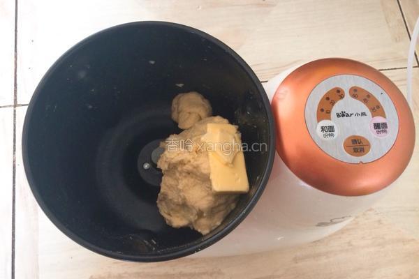 波兰种豆沙餐包的做法图解2