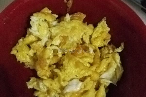 家常鸡蛋烧豆腐的做法图解4