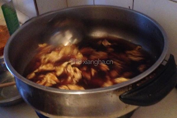 鸡蛋打卤面的做法图解5