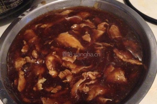鸡蛋打卤面的做法图解6