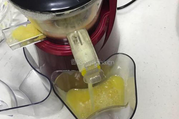 菠萝苹果汁的做法图解4