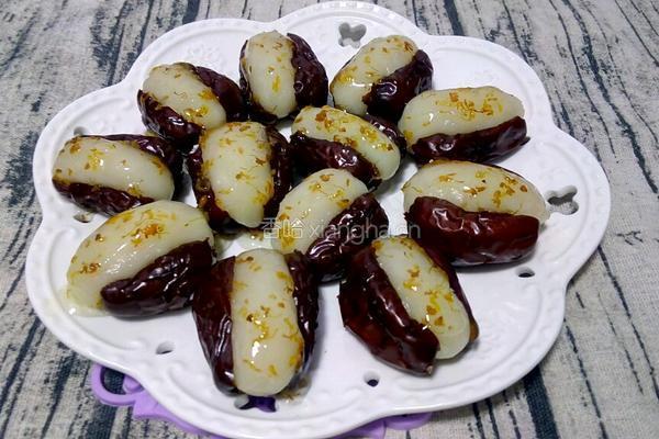 糯米桂花红枣的做法图解10