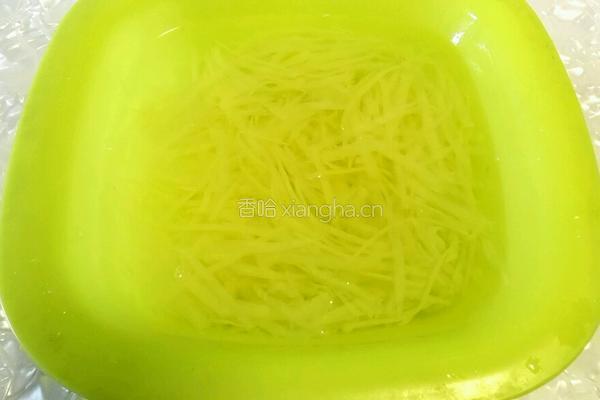 炝拌土豆丝的做法图解6