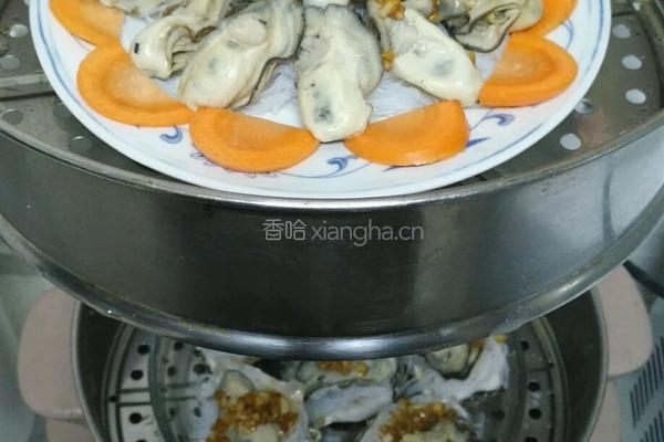 蒜蓉粉丝生蚝的做法图解6