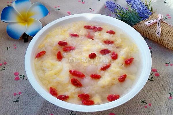 珍珠圆子蛋花汤的做法图解8