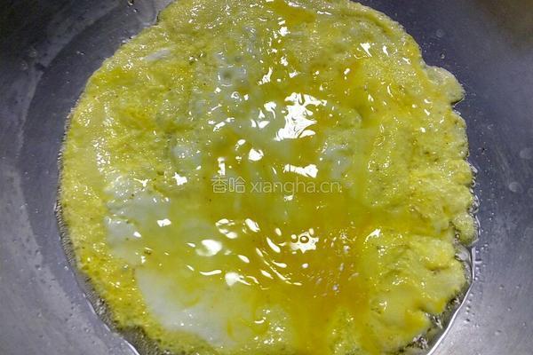 豌豆炒鸡蛋的做法图解3